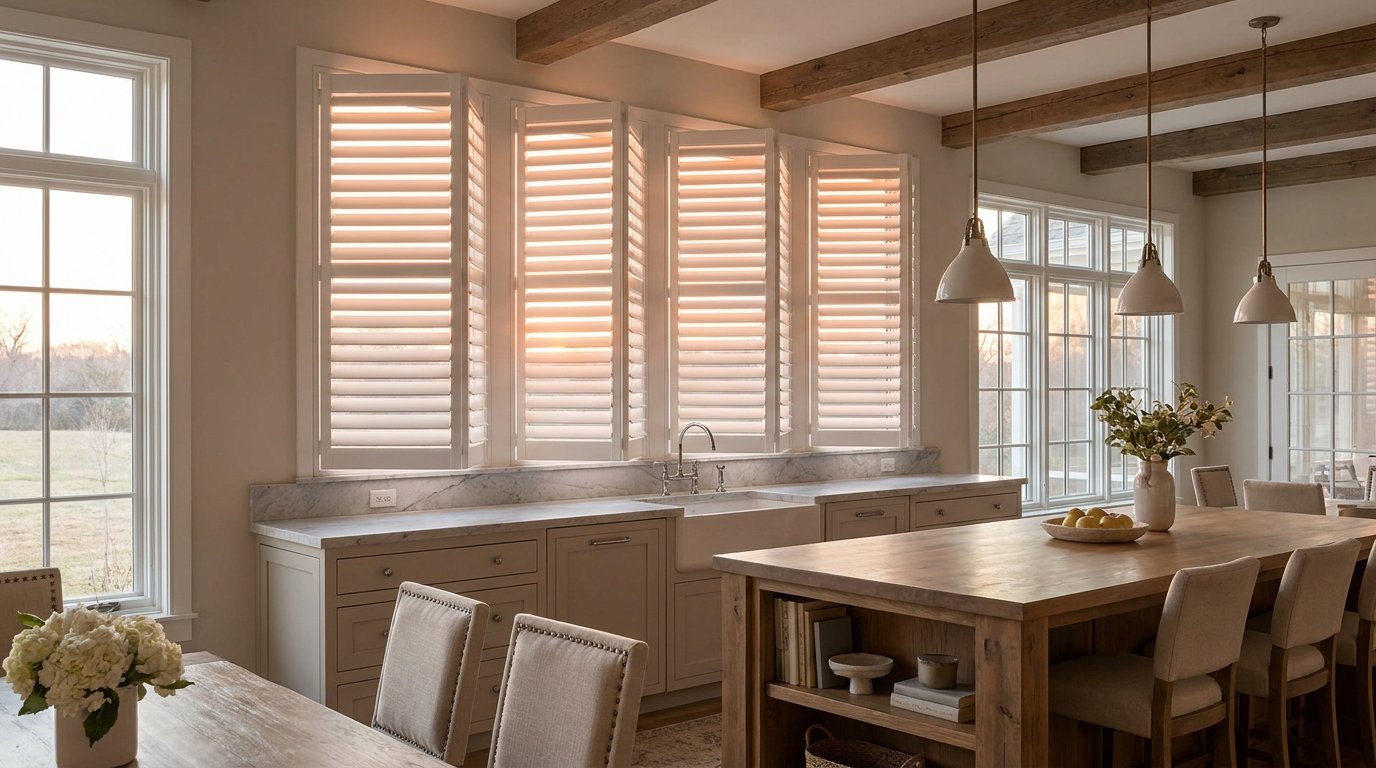Custom Blinds or Plantation Shutters: Which Windows Actually Need Which?